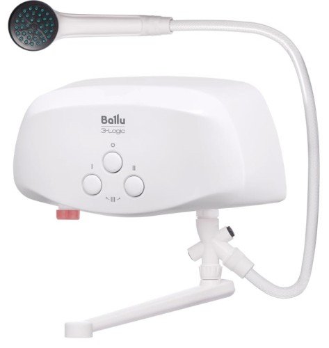 Фотография товара 'Ballu Водонагреватель проточный 3-Logic TS 5.5кВт (кран+душ) НС-1588893'